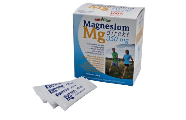 Amosvital Magnesium direkt 350mg Direktgranulat zur Einnahme ohne Flüssigkeit