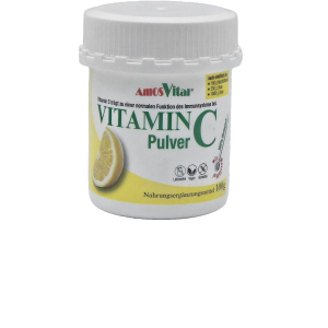 AMOSVITAL Vitamin C Pulver 100g Dose