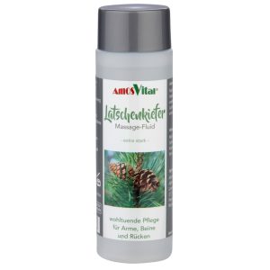 AMOSVITAL Latschenkiefer Massage Fluid 100ml Einreibung extra stark - Travel Size