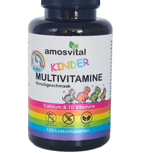 amosvital Kinder Multivitamine vegan und zuckerfrei