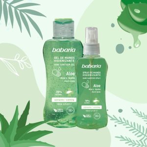 babaria Hydroalkoholisch Handspray Aloe 100 ml
