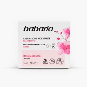Amosvital Babaria Rosa Mosqueta Feuchtigkeitscreme LSF15 50ml
