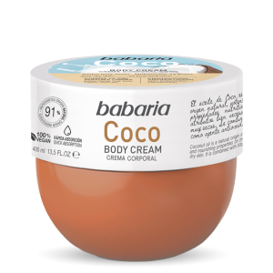 Amosvital Babaria Körpercreme Kokos 400 ml - vegan