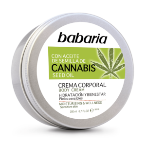 Amosvital Babaria Cannabis Körpercreme 200ml