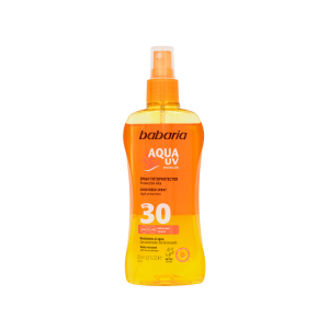 Amosvital Babaria AQUA Sonnenspray Lichtschutzfaktor 30 200 ml - mit Aloe Vera und Karottenöl