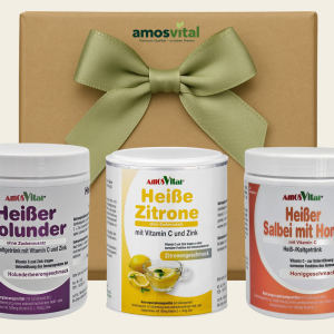 amosvital Officepaket - 3 funktionelle Heißgetränke für gesunde Mitarbeiter