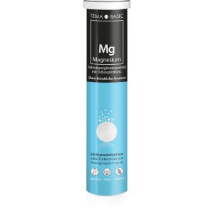 Tema Magnesium 150mg Brausetablette - vegan - laktosefrei - glutenfrei - ohne künstliche Aromen